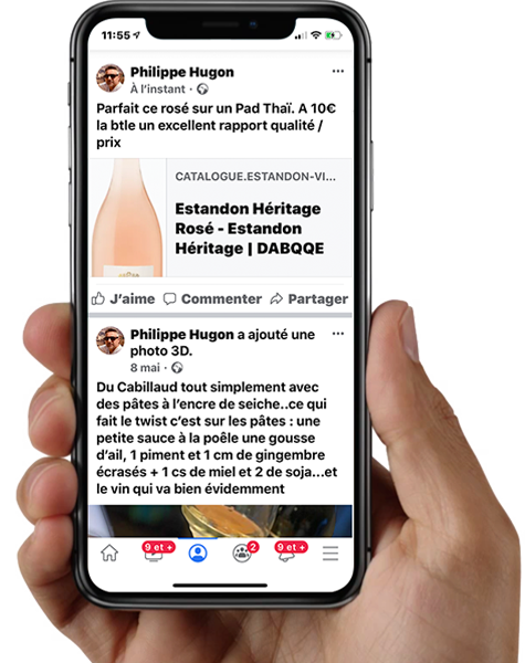 Aperçu de partage social d'une fiche vin vin.co